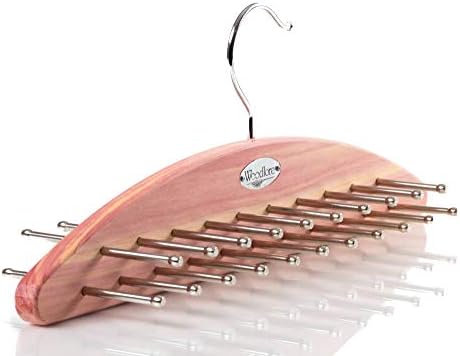 Woodlore 82720 Cedar Tie Organizer - Image 2
