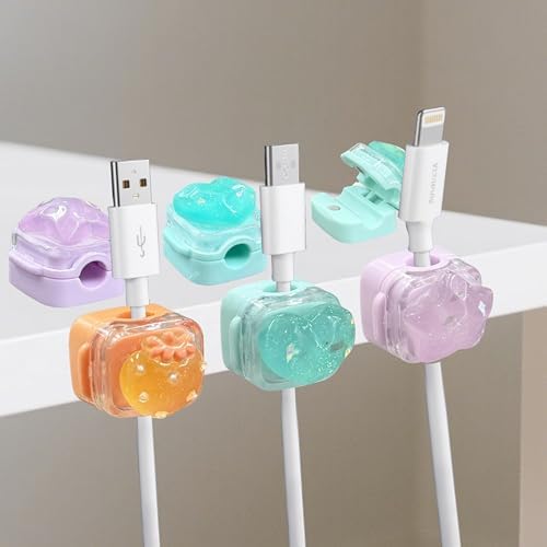 9Pack Magnetic Cable Clips,Night-Glowing Cord Holder,Mix - Image 5