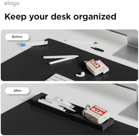elago Smart Magnetic Desk Mat Pencil Tray - Image 4