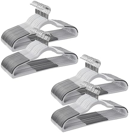 SONGMICS Clothes Hangers, Set of 100, Space-Saving by Unknown