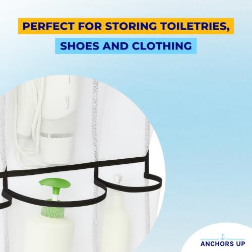 Cruise Cabin Over Door Organizer for Shoes, Toiletries and Accessories – 24 Pockets – Tested on All Cruise Lines such as Carnival, Royal Caribbean, Celebrity, Norwegian etc – Cruise Essentials - Image 5