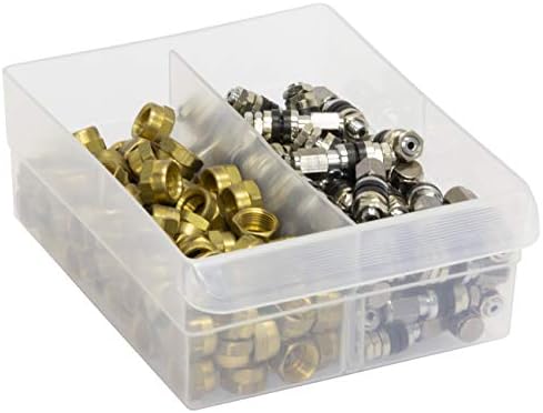 Akro-Mils 40717 Length Dividers for Plastic Storage Hardware and Craft Cabinet Large Drawers, (6-Pack), Clear - Image 3