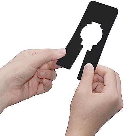 30 PCS Rectangular Closet Dividers with a Bonus Marker, Black Plastic Rectangle Clothing Size Dividers Writable and Reusable for Sorting Clothing Size, Color, Brand, Size 2” x 5.4’’ - Image 6