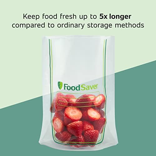 FoodSaver Easy Fill 1-Gallon Vacuum Sealer Bags | Commercial Grade and Reusable | 10 Count (Pack of 4) - Image 2
