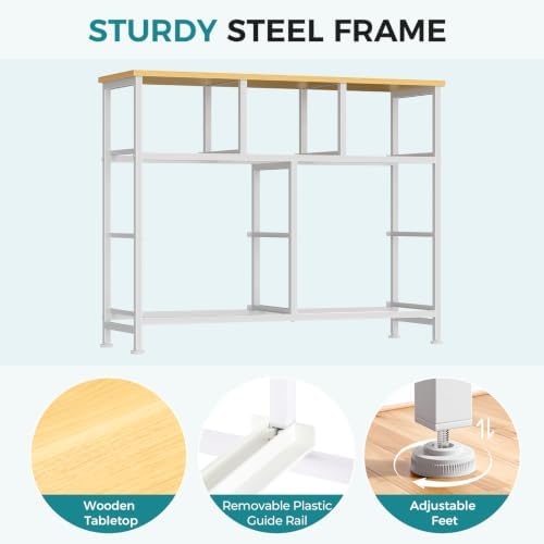 OLIXIS 7 Drawer Fabric Dresser, Storage Tower for Bedroom and Closet - Image 5