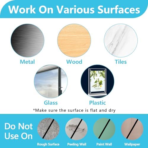 100PCS Cable Clips, Abnii Adhesive Wire Clips Cord Organizer, White, Small - Image 3