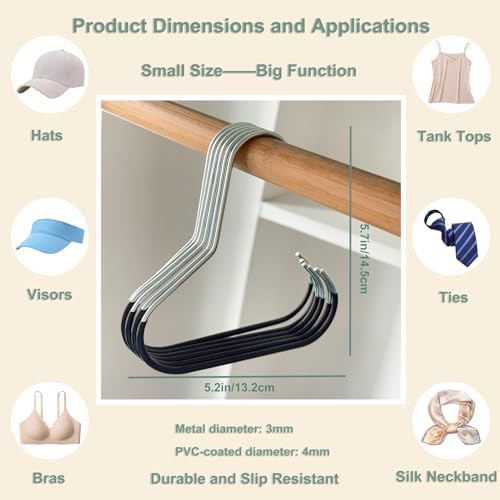 12 Pack Hat Organizer Hanger,Hat Hangers for Closet Space Saving - Image 4