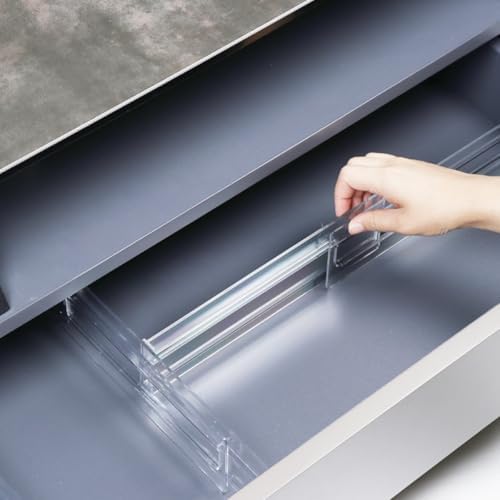 Retractable Drawer Partition Board Adjustable Home Drawer Divider Organizer for Kitchen Closet Storage for Clothing and Utensils - Image 7