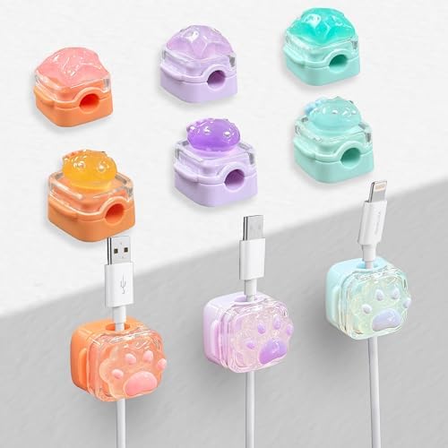 9Pack Magnetic Cable Clips,Night-Glowing Cord Holder,3Style by Frayot