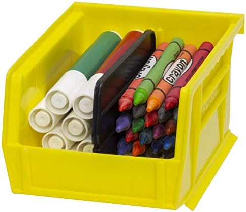 Akro-Mils 40210 Plastic Length Dividers for AkroBins Stackable Storage Bins Model 30210, Custom Storage Inserts for Tools, Crafts & Supplies, 6-Pack, Black - Image 3
