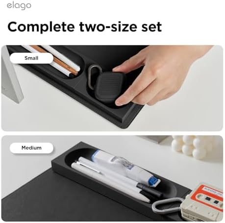 elago Smart Magnetic Desk Mat Pencil Tray - Image 7