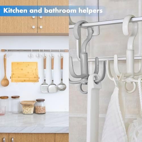 4Pcs Belt Hanger, Tie Hanger, Belt Organizer for Closet (Gray) - Image 5