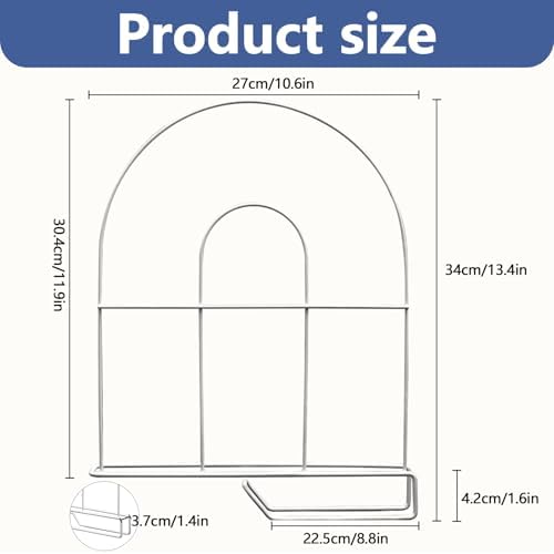 12-Pack 12" Tall Metal Shelf Dividers for Wood Closet Shelves - Image 2