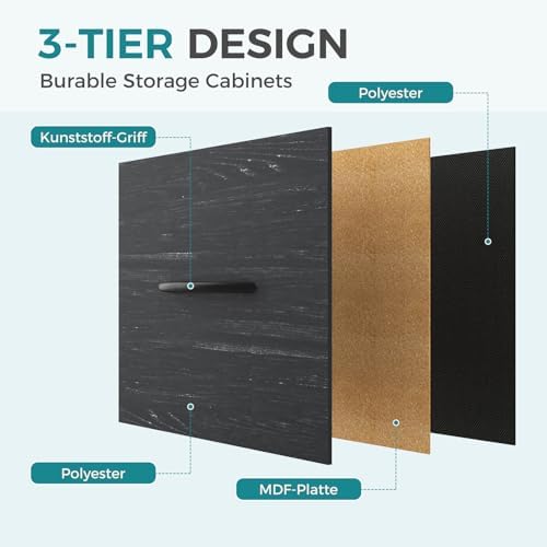 OLIXIS Dresser for Bedroom, 8 Storage Drawers, Tall Fabric Tower Organizer - Image 5