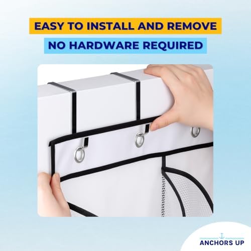 Cruise Cabin Over Door Organizer for Shoes, Toiletries and Accessories – 24 Pockets – Tested on All Cruise Lines such as Carnival, Royal Caribbean, Celebrity, Norwegian etc – Cruise Essentials - Image 6