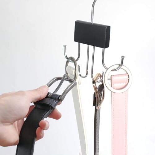 Belt Hanger,Tie Bra Belt Hanger Organizer for Closet,Tie Rack - Image 6