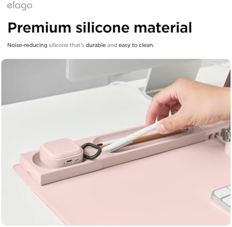 elago Smart Magnetic Desk Mat Pencil Tray - Image 6