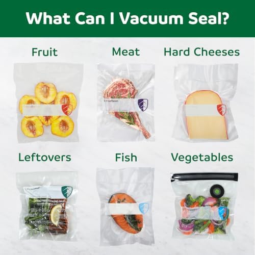 FoodSaver Variety Pack Vacuum Seal Bags, 120 Count Pre-Cut BPA-Free Freezer Bags (20 Pint, 60 Quart, 40 Gallon) for Food Storage, Sous Vide, Meal Prep - Image 5