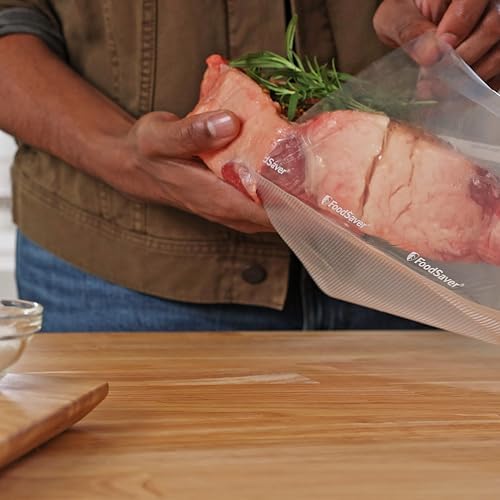 FoodSaver Heavy Duty Quart Vacuum Seal Bags,with 30% Extra Thickness,Compatible with All FoodSaver Appliances,44 Count (Pack of 6) - Image 6