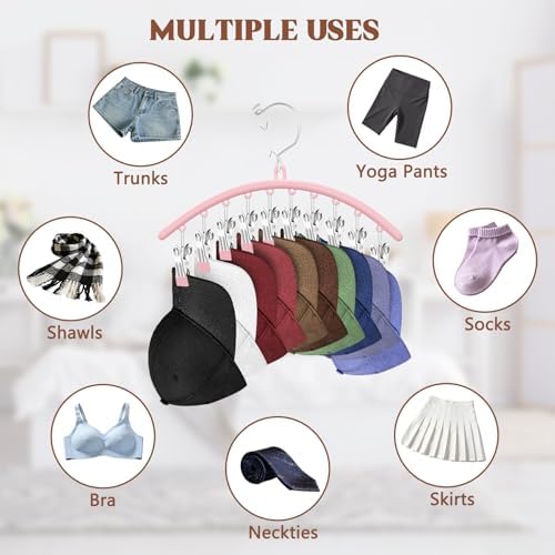 3 Pack Hat Hangers for Closet, Metal Hat Organizer for Baseball Caps - Image 4