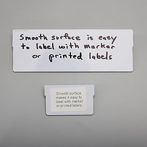 (64-Pack Small Drawer Dividers compatible with Craft Cabinet and Hardware Storage Organizers, (Dividers Only), Made of High-Strength Fiberglass, Easy to Label - Image 4