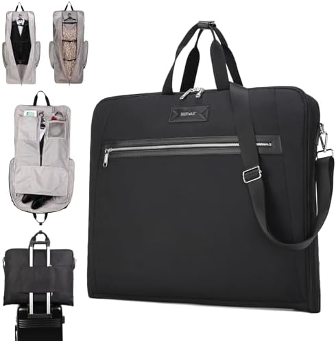 BESMART Garment Bags for Travel, 51" Large Suit Bag for Business Trips by BESMART--Establishedin1992