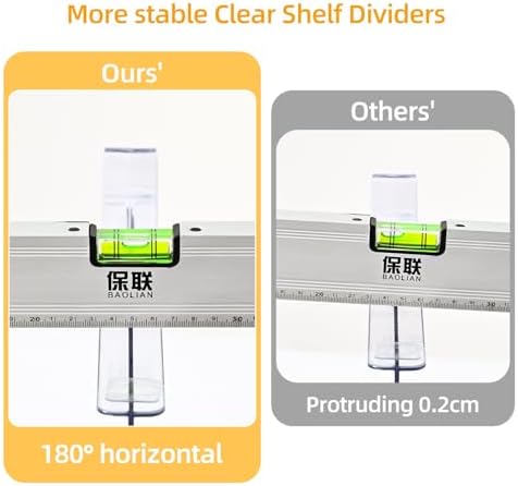 Shelf Dividers，Vertical Purse Organizer for Closet，Thickened and Sturdy Shelf Organizer for Sweater, Shirts, Handbags,8" Tall x 11" (12 Pcs) - Image 6