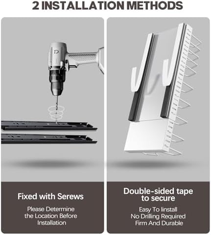 Pull Out Pots and Pans Organizer Under Cabinet, Expandable Sliding Lid Holder and Pan Rack for Kitchen, Slide Out inside Cabinet for Pot Lid, Bakeware, Dishes, 10 Adjustable Dividers, 2 Pack White - Image 5