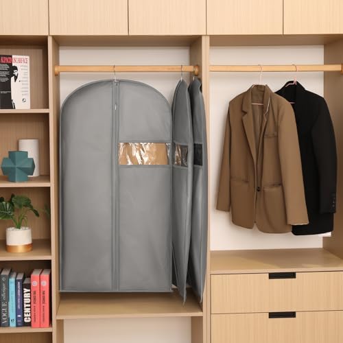 Kimmama Dress Bags for Gown, Garment Bag for Hanging Cloth, 23.6" x 65" - Image 3