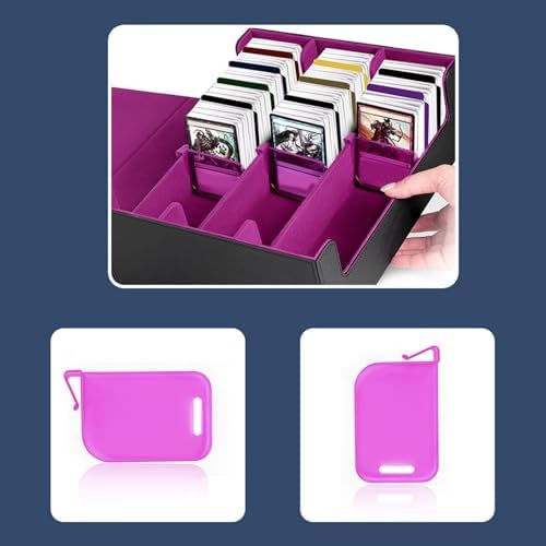 10Pcs Plastic Card Box Divider, Portable Storage Partition Board for Game Card Classification - Image 5