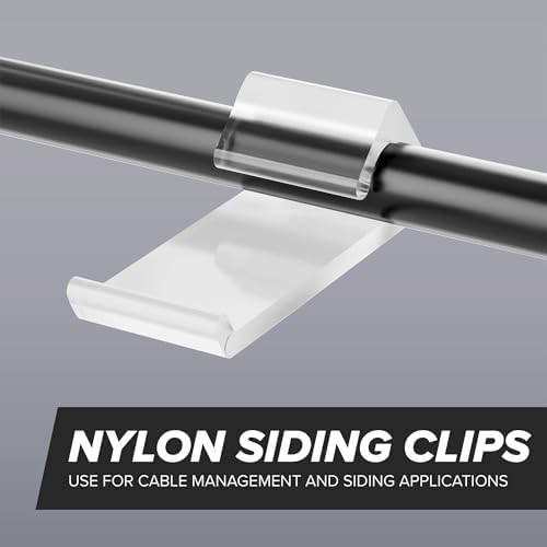 THE CIMPLE CO Coaxial Cable Clips for Vinyl Siding - - Image 2