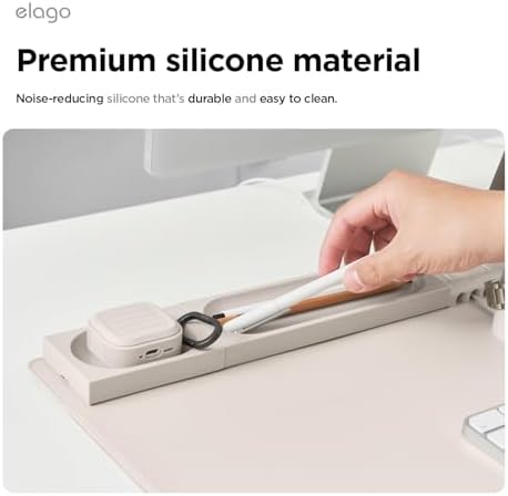 elago Smart Magnetic Desk Mat Pencil Tray - Image 6