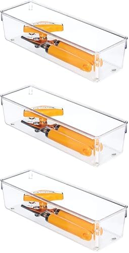 iDesign - 52930 EMW6134167, Medium, Clear (Pack of 3) by iDesign