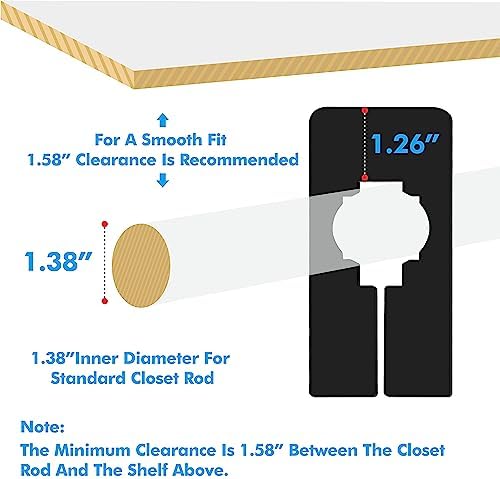 30 PCS Rectangular Closet Dividers with a Bonus Marker, Black Plastic Rectangle Clothing Size Dividers Writable and Reusable for Sorting Clothing Size, Color, Brand, Size 2” x 5.4’’ - Image 2