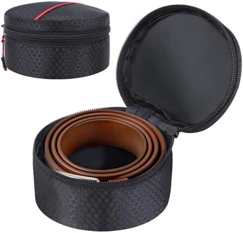 Belt Organizer Case,Travel Belt Storage Holder for Closet Drawer by TUSIASC