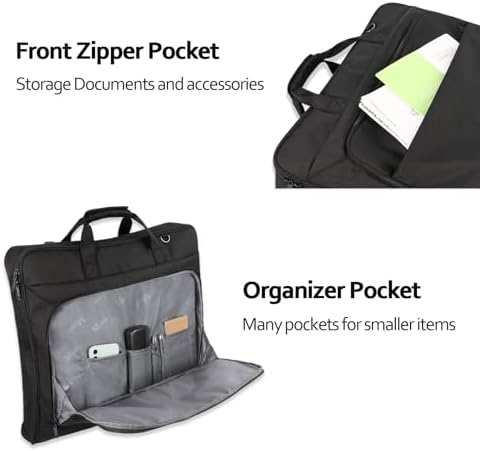 MATEIN Garment Bag for Travel, Large Carry on Garment Bags for Business - Image 5