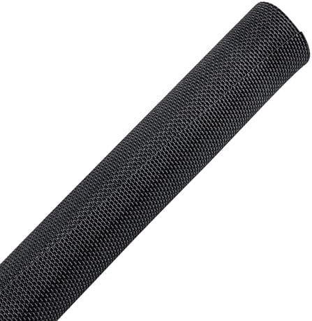 Braided-Wiring-Loom Black Mesh Woven Split-Sleeves 1/2''-28ft by Sunnarepoon