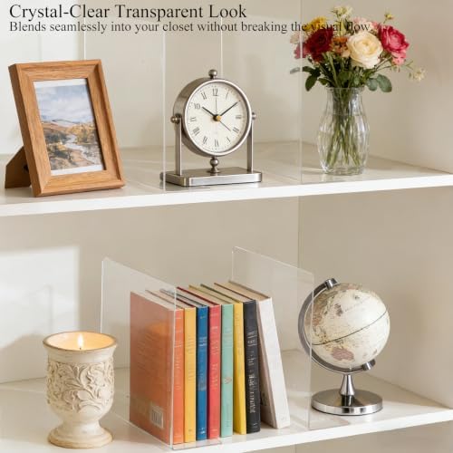 Acrylic Shelf Dividers Closet Organizers for Home Organization Enthusiasts - Image 6