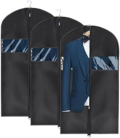 Univivi Garment Bag Suit Bag for Storage and Travel, 43 Inch, Set of 3 by Univivi
