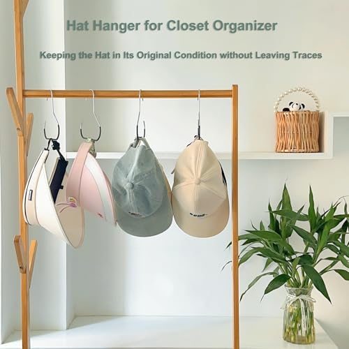 12 Pack Hat Organizer Hanger,Hat Hangers for Closet Space Saving - Image 6