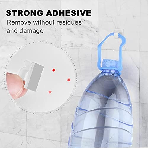 TidyHelper 100 PCS Adhesive Cable Clips White, Small & Large - Image 3