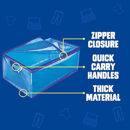 Ziploc Flexible Totes, 22 Gallon X-Large Storage Bags with Zipper, 2 Count - Image 4