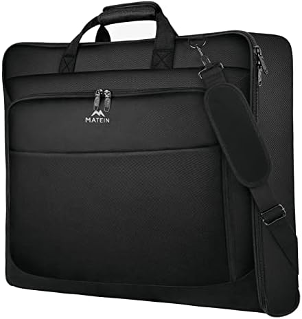 MATEIN Garment Bag for Travel, Large Carry on Garment Bags for Business by MATEIN