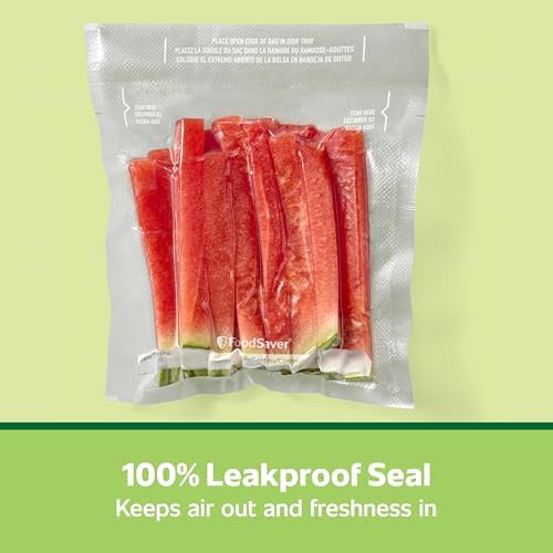 FoodSaver Quart Pre-Cut Vacuum Seal and Easy Use Storage Bags, Align to Seal and Tear to Open Vacuum Sealer Storage, Quart (43 Bags) (Pack of 4) - Image 6