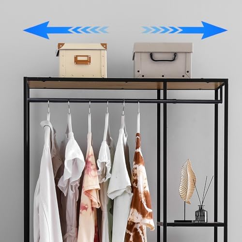 Threehoney Expandable Closet hanger Rod for Wire Shelf, 36-60 Inch, Black - Image 5