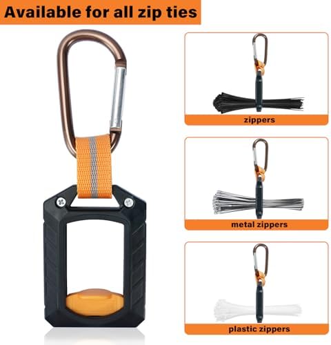 Zip Ties Holder,Reusable Zip Tie Organizer Band,Cable Tie Bracket for wire ties Arrangement.(1PC/black) - Image 5