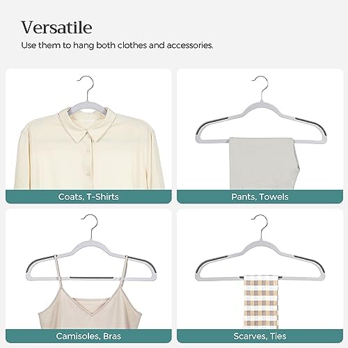 SONGMICS Clothes Hangers, Set of 100, Space-Saving - Image 4