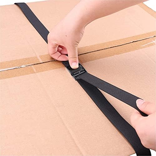 4pcs Lashing Straps 59"x1" Tie Down Straps with Adjustable Heavy Duty Cam Buckles for Kayak, Cargo, Luggage, Cinch, Canoe, Bicycles, Motorcycles, TruckSecure Straps （Sky Blue） - Image 6