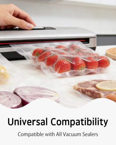 Syntus 200 PCS Vacuum Sealer Bags, Quart Size 8" x 12" Precut Seal Bags - Image 5
