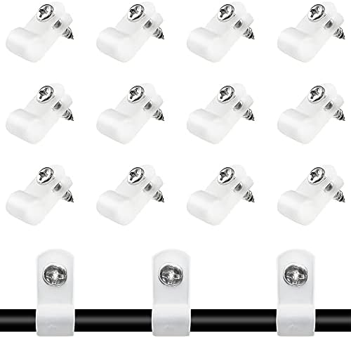 1/4 Inch R-Type Clip Clamp, 100 Pcs by Rierdge